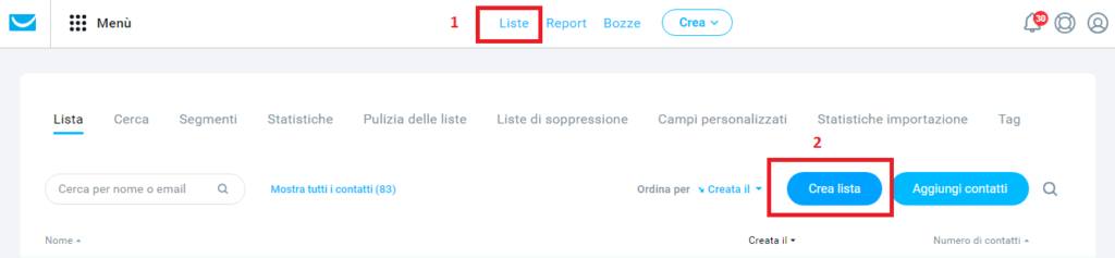 guadagnare con una landing page getresponse lista